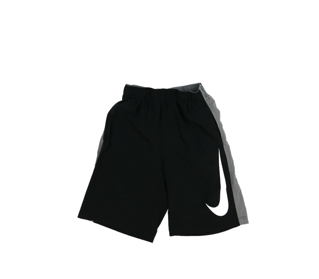 Černo-šedé sportovní kraťasy Nike 