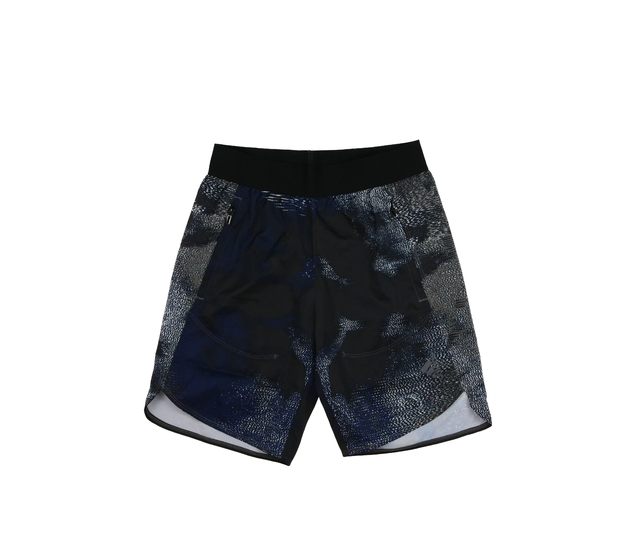 Tmavé vzorované sportovní kraťasy