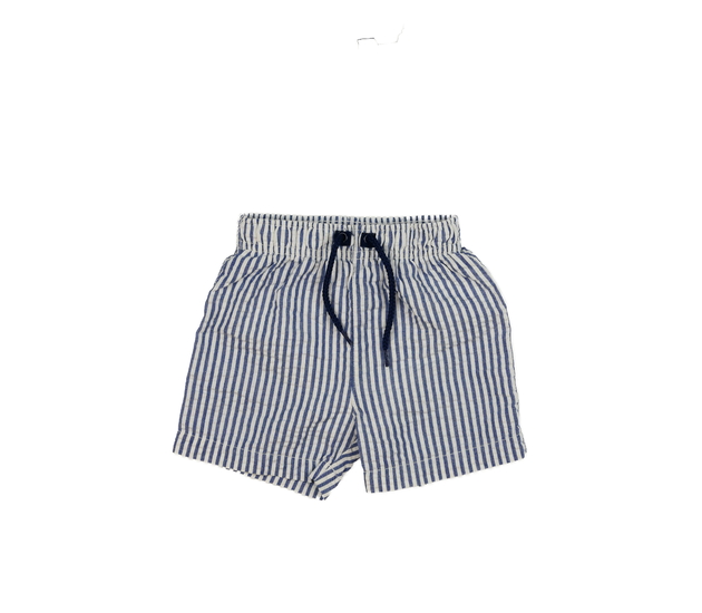 Modro-bílé pruhované plavkové kraťasy John Lewis