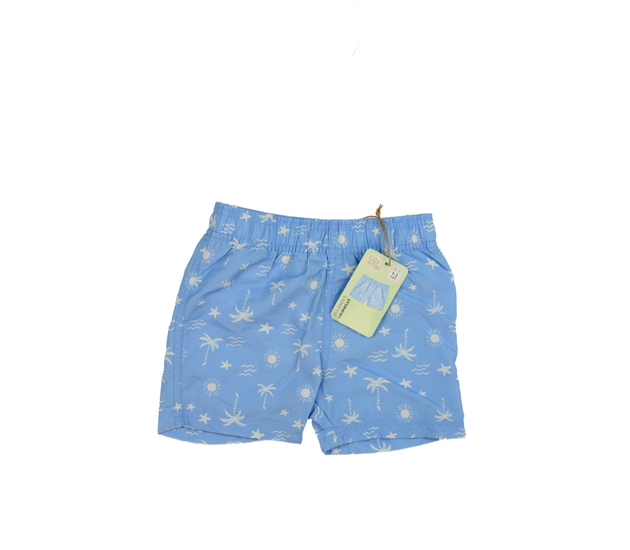 Nové modré plážové kraťasy