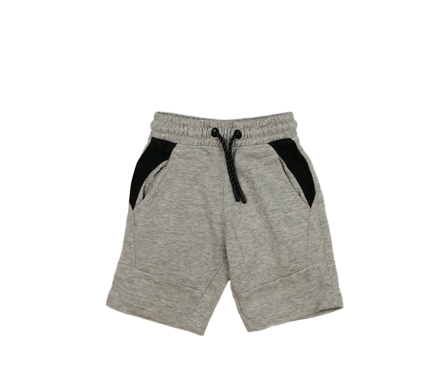 Šedé melírované kraťasy Nutmeg