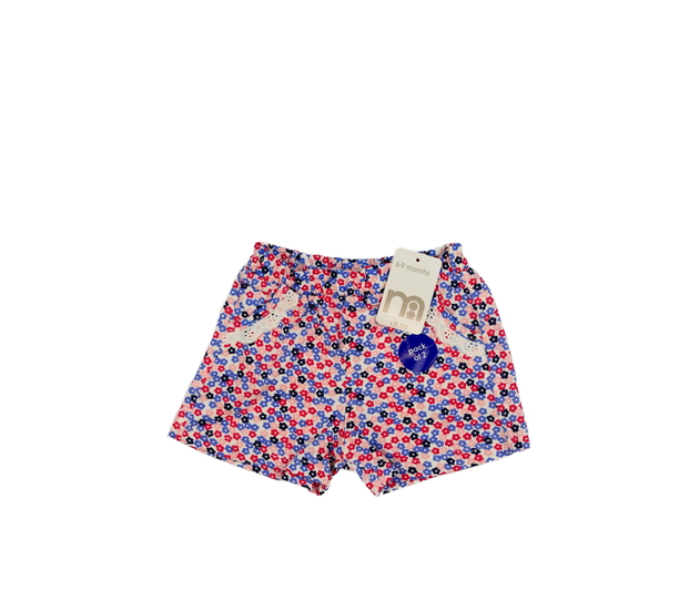 Nové světlé květinové kraťasy Mothercare