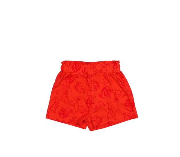 Červené kraťasy Disney Primark 