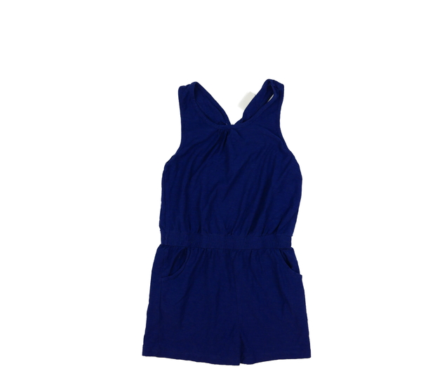 Modrý kraťasový overal 