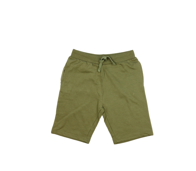 Zelené teplákové kraťasy