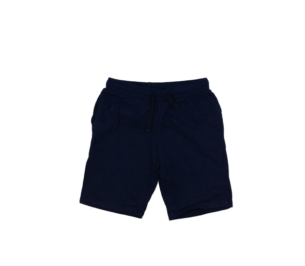 Tmavě modré teplákové kraťasy