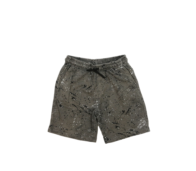 Šedé vzorované teplákové kraťasy George