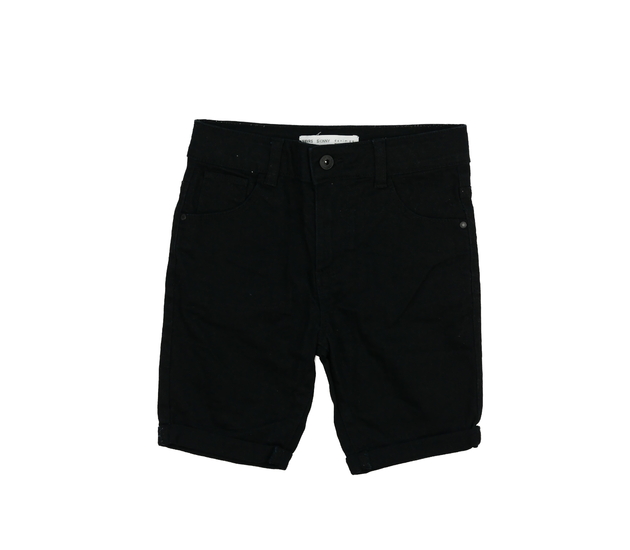 Černé riflové kraťasy skinny Primark 