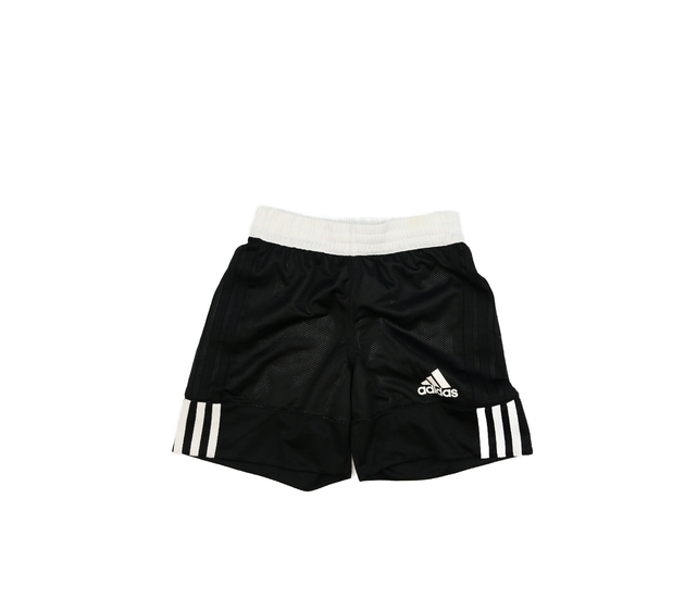 Černo-bílé sportovní kraťasy Adidas 