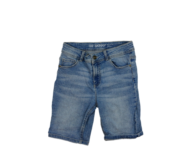 Modré riflové skinny kraťasy Primark 