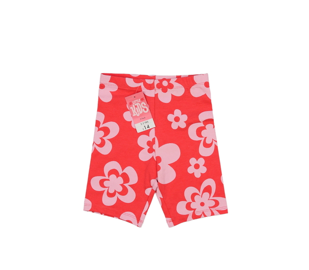 Nové červené květinové kraťasy