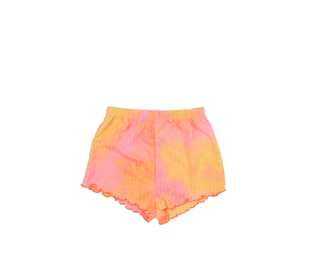 Barevně batikované kraťasy