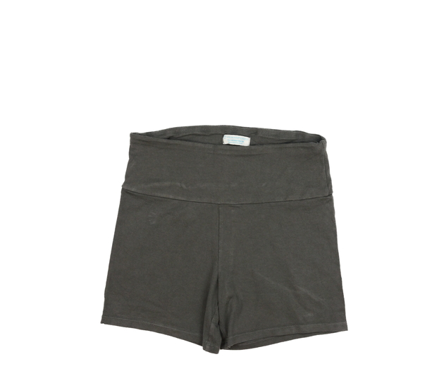 Šedé kraťasy s vyšším pasem Primark 