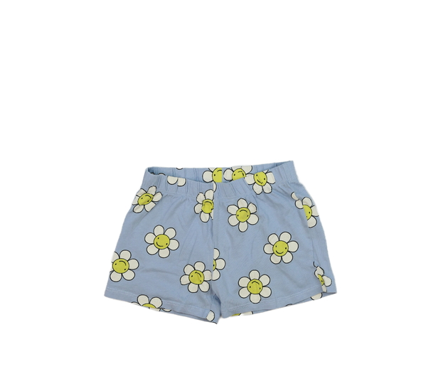 Modré kraťasy s květinami F&F