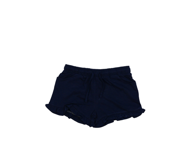 Tmavě modré kraťasy s volánky F&F