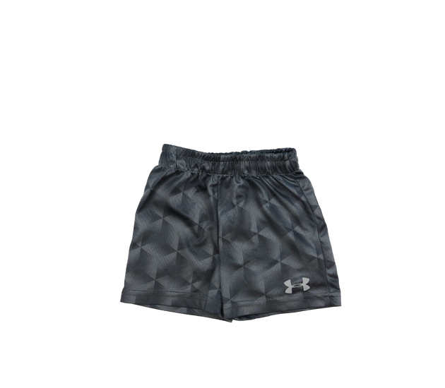 Šedé vzorované sportovní kraťasy