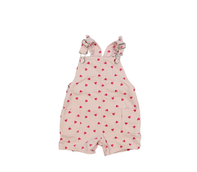 Růžové riflové kraťasy s laclem Primark 