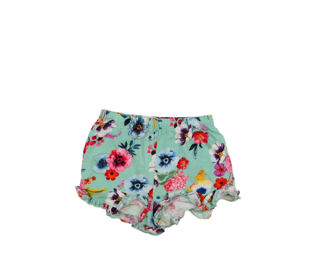 Tyrkysové květinové kraťasy Next