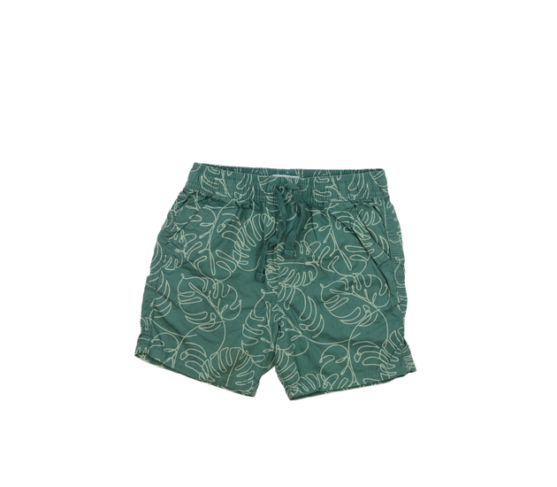Zelené kraťasy s listy Primark 