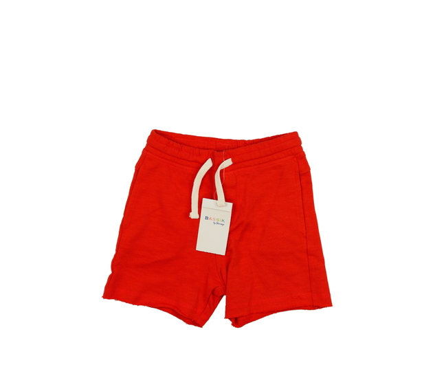 Nové červené melírované kraťasy 