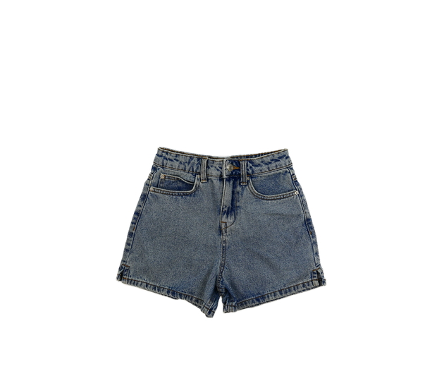 Modré riflové kraťasy New Look 