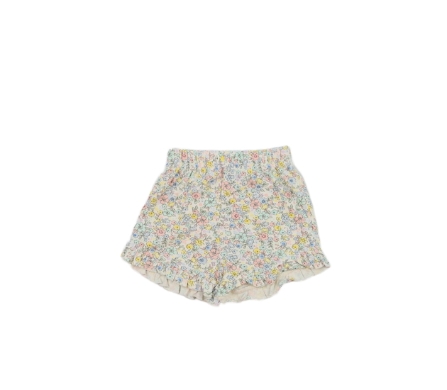 Krémové květinové kraťasy Tu 