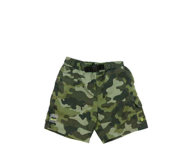 Zelené maskáčové kraťasy Primark 