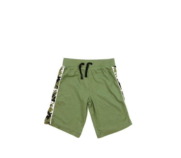 Zelené kraťasy s maskáčovým pruhem George