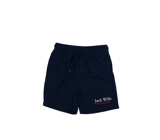 Tmavě modré plážové kraťasy 