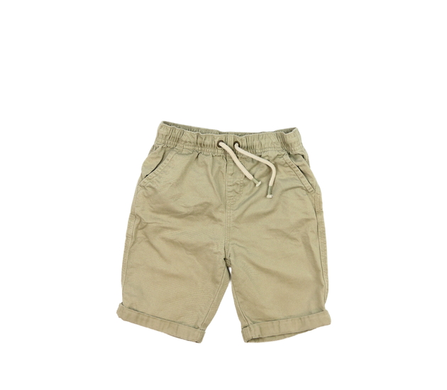 Světle olivové kraťasy Tu