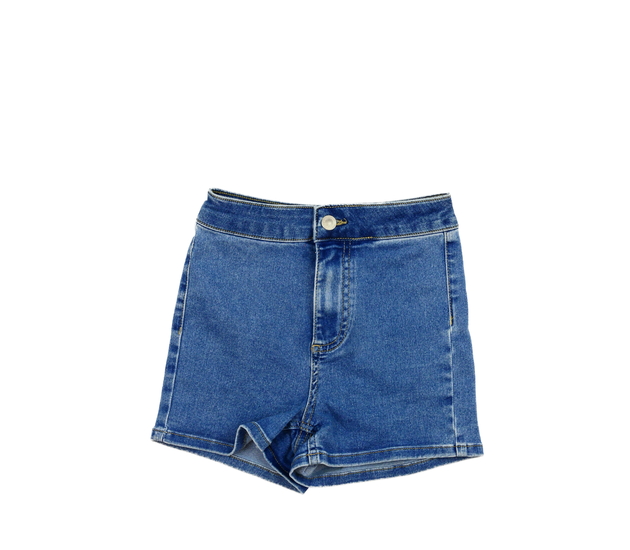 Tmavě modré riflové kraťasy New Look 