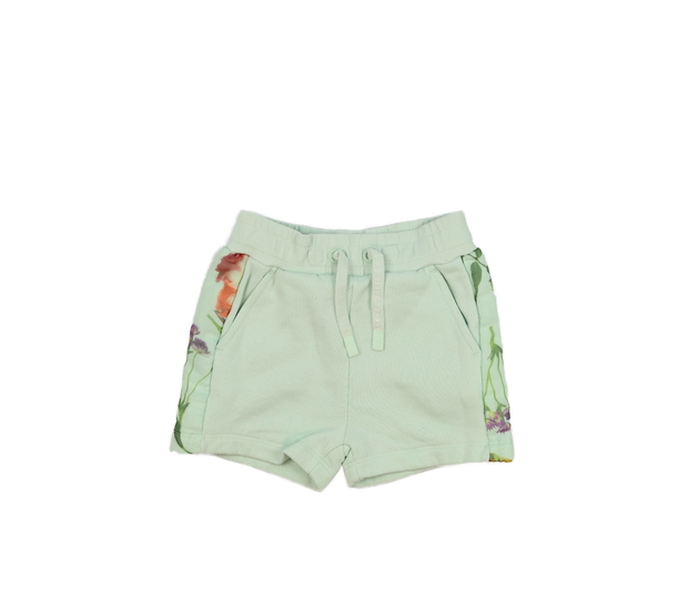 Tyrkysové květinové kraťasy Baker