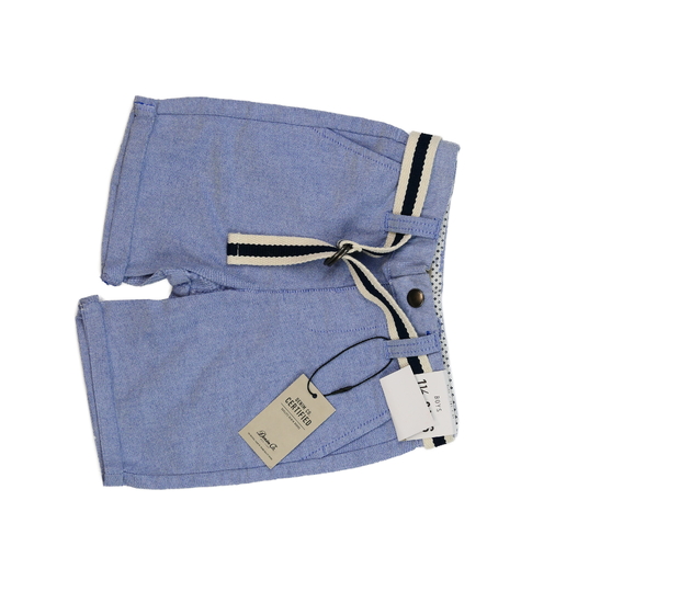 Nové modré kraťasy s páskem Primark 