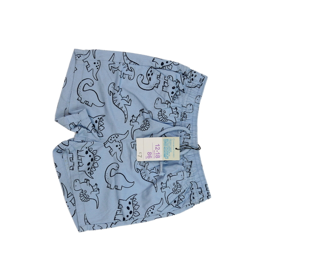 Nové modré dinosauří kraťasy Primark 