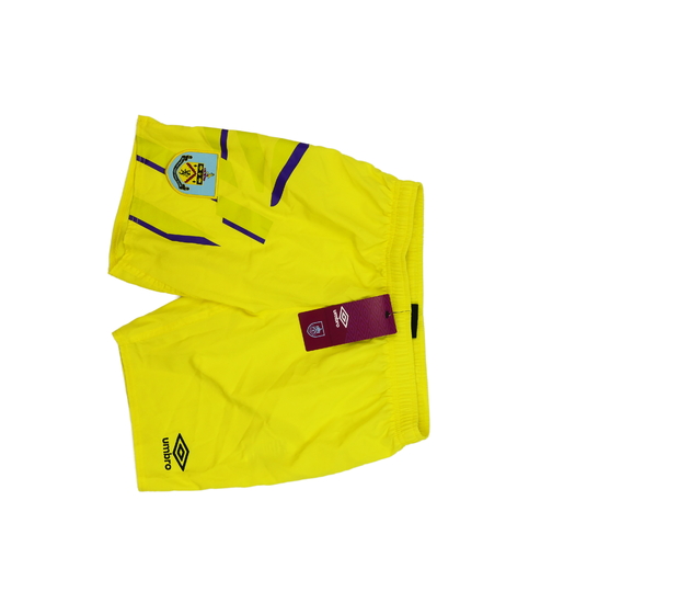 Nové žluté sportovní kraťasy Umbro 