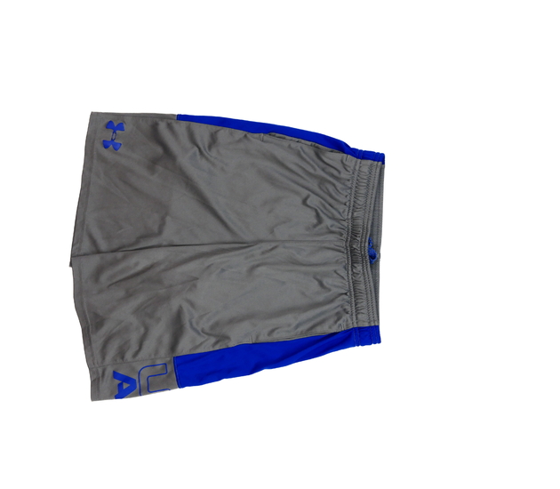 Šedo-modré sportovní kraťasy Under Armour 