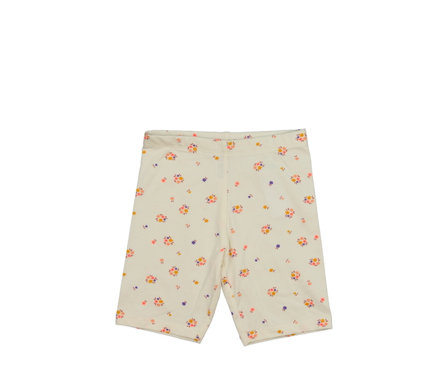Krémové květinové kraťasy