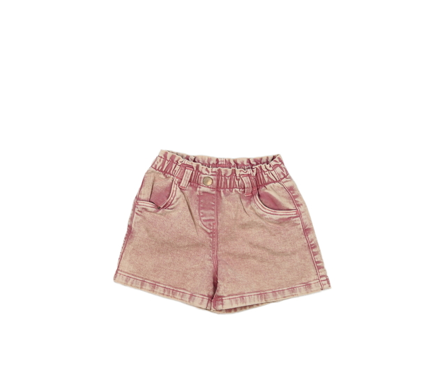 Růžové riflové kraťasy Next
