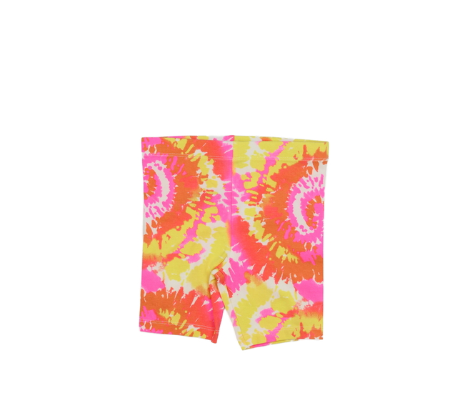 Bílé kraťasy s barevným batikováním Primark 