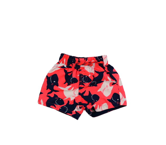 Červené plážové kraťasy Primark 