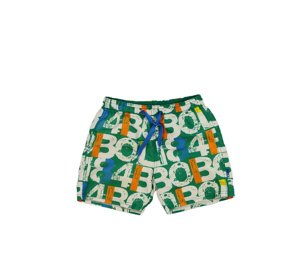 Zelené plážové kraťasy