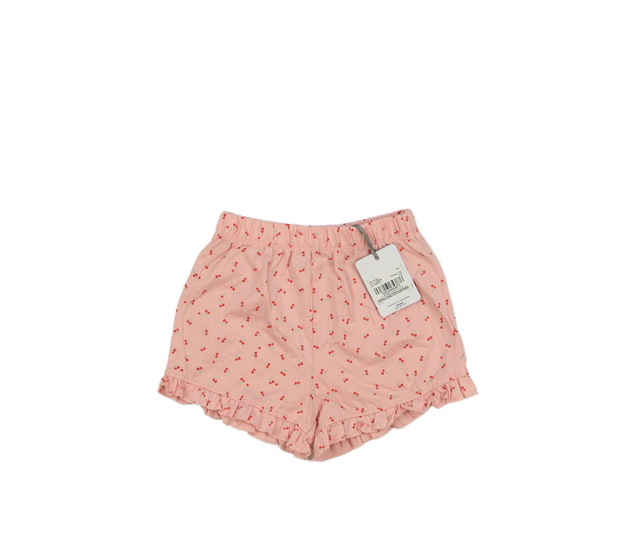 Nové růžové kraťasy s třešněmi Tu 