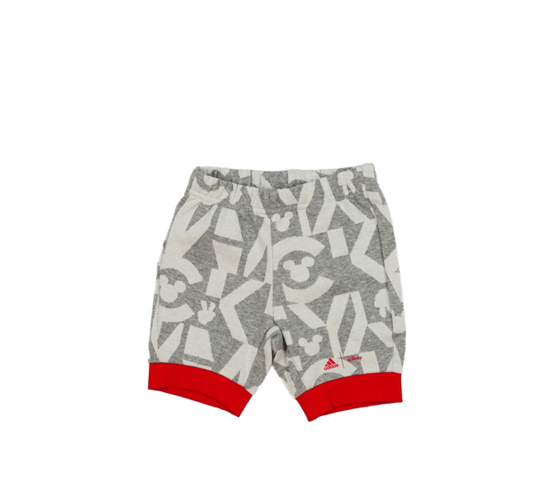 Šedé vzorované kraťasy Adidas 