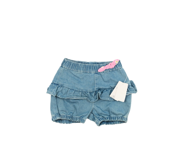 Nové modré kraťasy s volánky Nutmeg