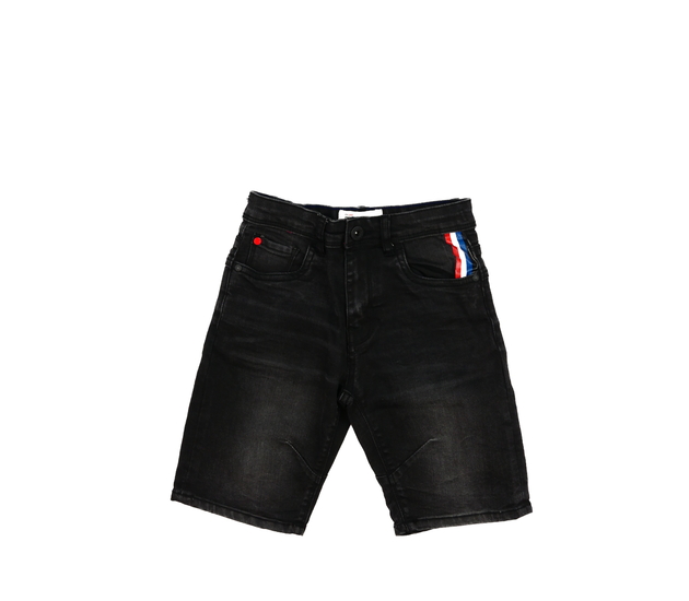 Tmavé riflové kraťasy 