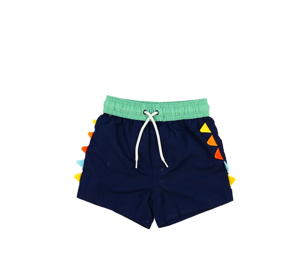 Tmavě modré dinosauří kraťasy Next