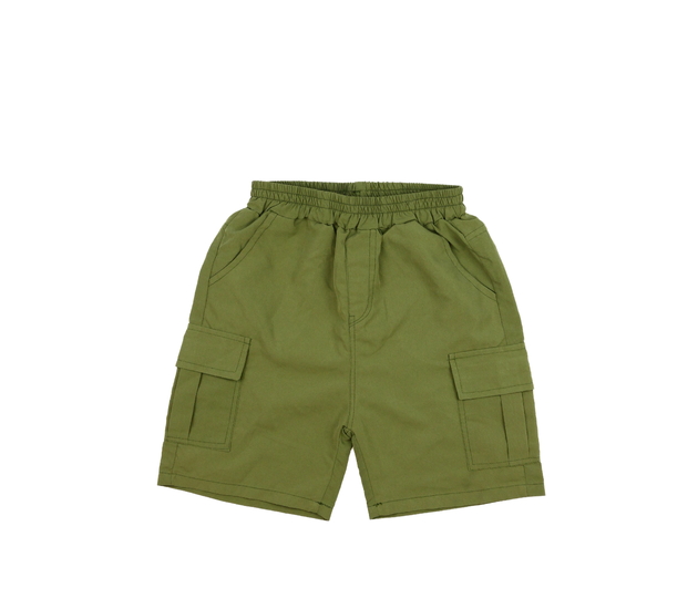 Olivově zelené kraťasy