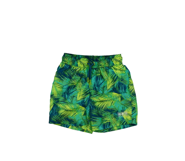 Zelené plážové kraťasy s listy George