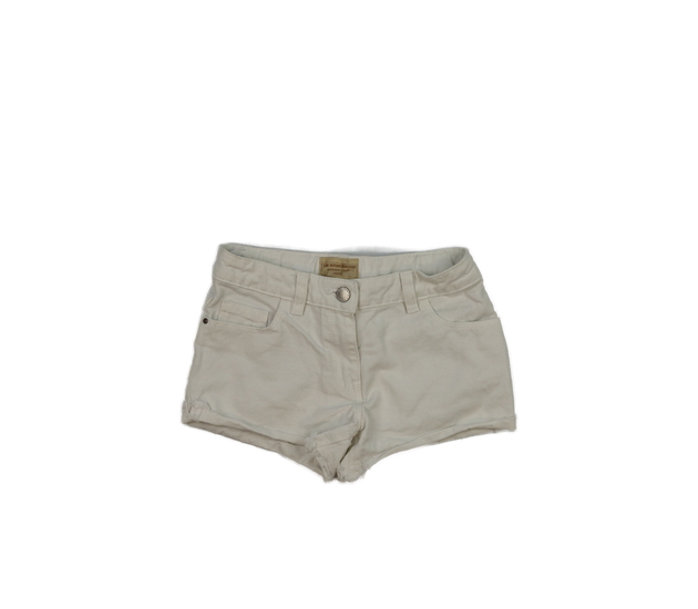 Bílé riflové kraťasy Next