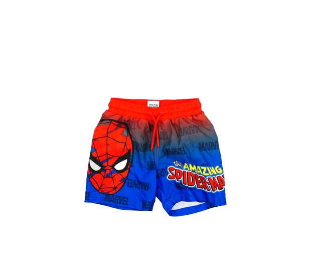 Tmavé plážové kraťasy Spider-man Marvel Primark 